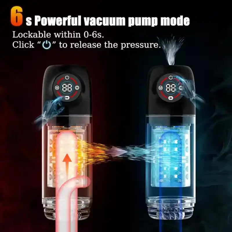 Poseidon 7 Sucking Rotating Licking Male Stroker Bath Masturbator