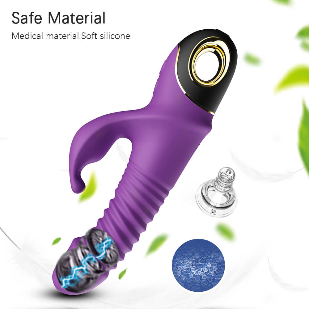 Pulsar Rechargeable Thrusting Rabbit Vibrator