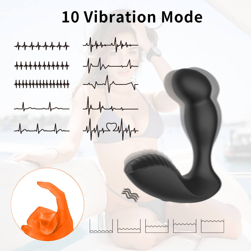 Quinn C Anal Vibrator Prostate Massager With Remote Controller
