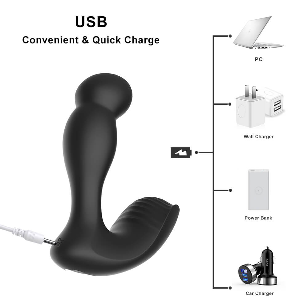 Quinn C Anal Vibrator Prostate Massager With Remote Controller