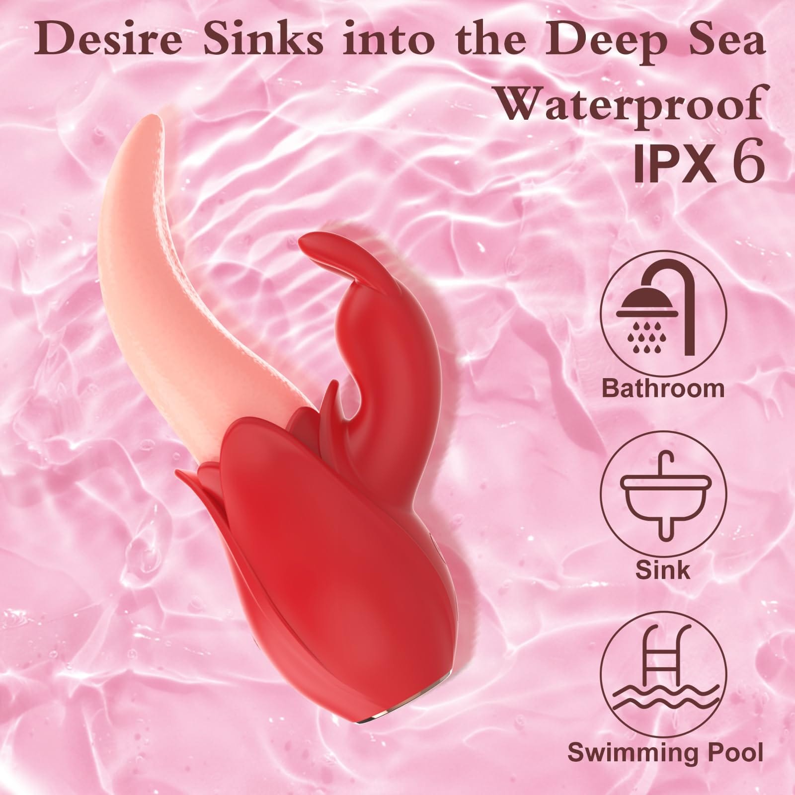 Aroselove - Rose Rabbit Vibrator for Women - Aroselove