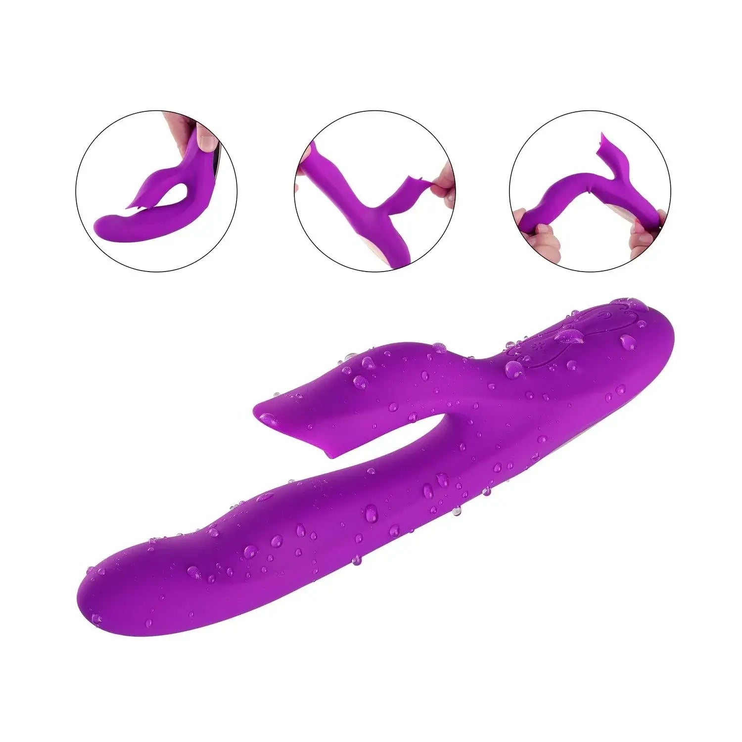 Risque – G Spot Vibrator with Clit Licker