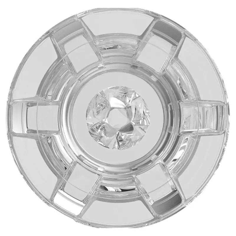 Rogen – Fully Transparent Vibrating Sucking Voice Male Mechanical Stroker