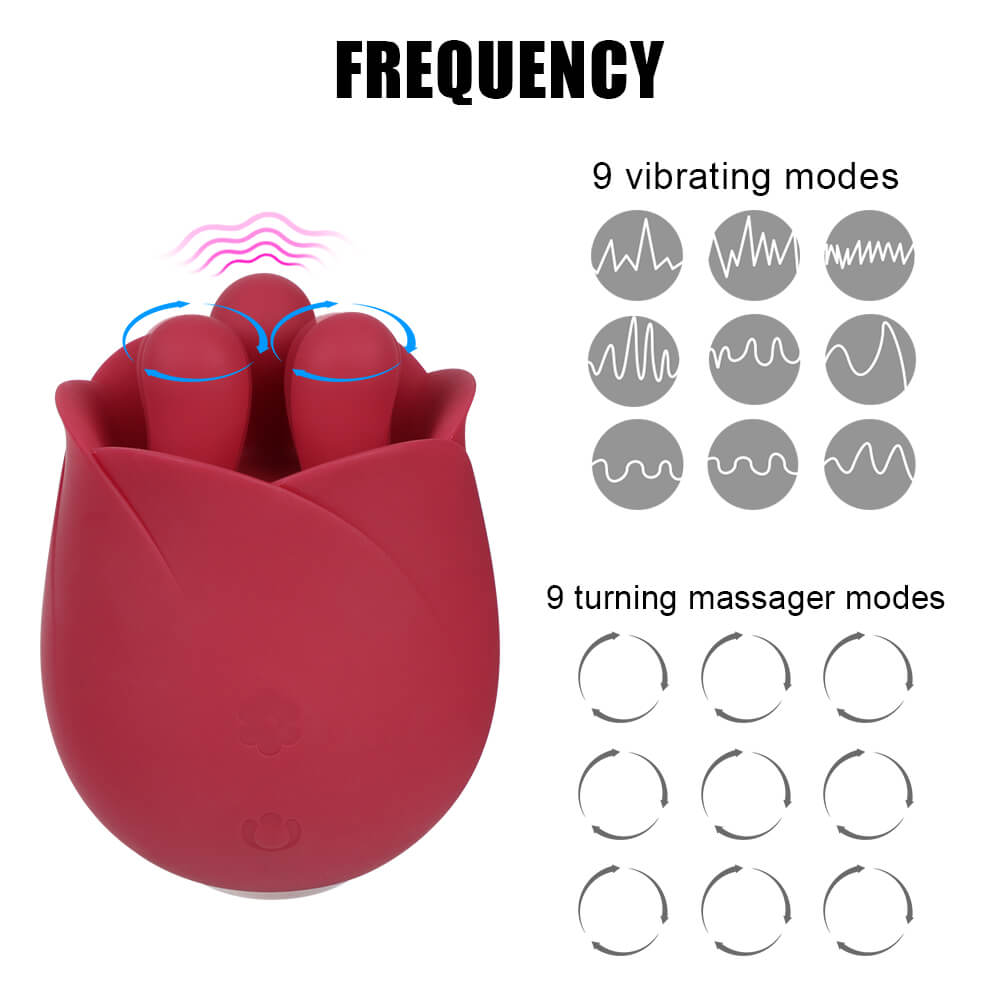 Roselyn – Rotating Rose Toy Vibrator