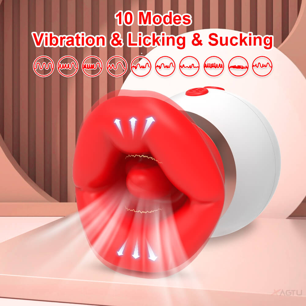 Rosena- Sucking Vibrator for Women Clitoris Stimulator Mouth Biting Nipple Orgasm Toys