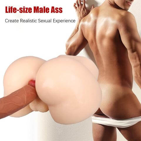 SIMON: Sohimi 5.8 lbs Gay Torso Doll Male Anal Sex Butt