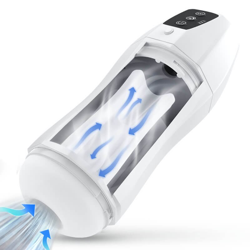 SNOWFLAKE-3 Sucking 4 Vibrating Automatic Blowjob Masturbator