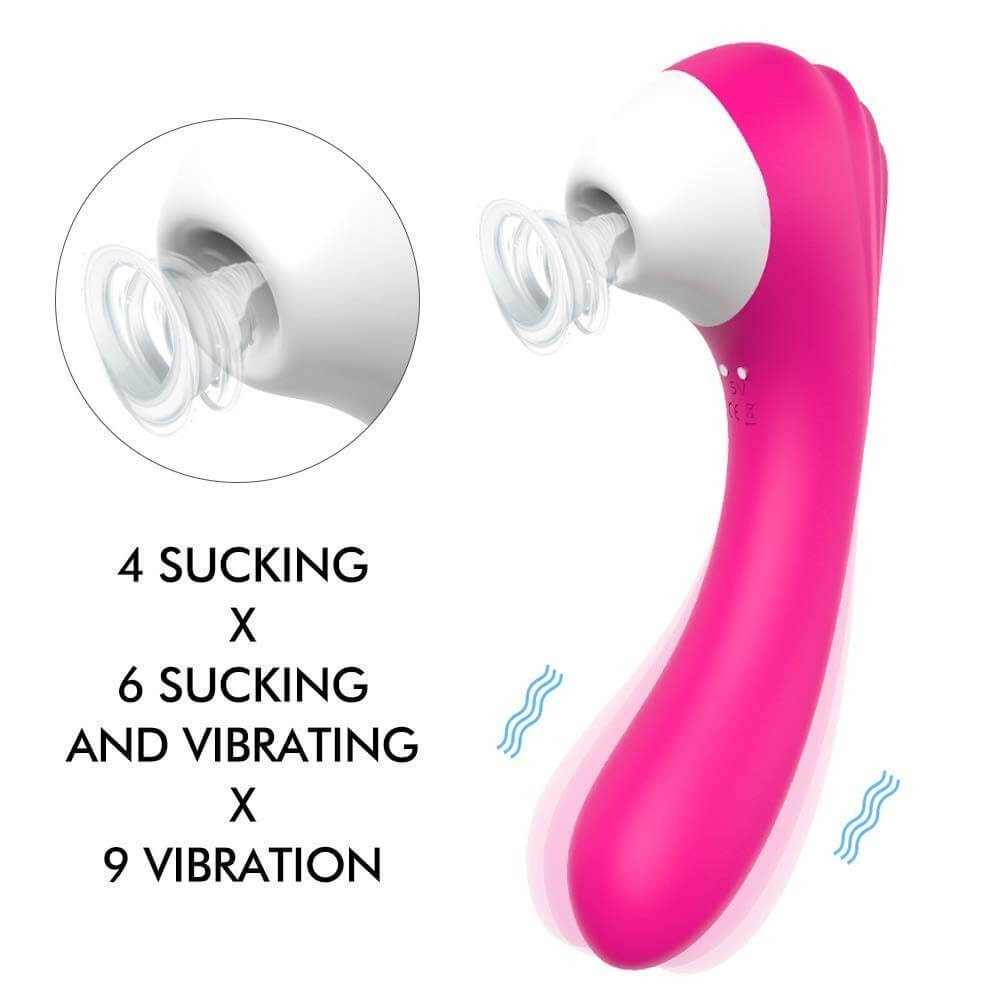 Savor – Air Pulse Clit Stimulator with Vibrating Dildo