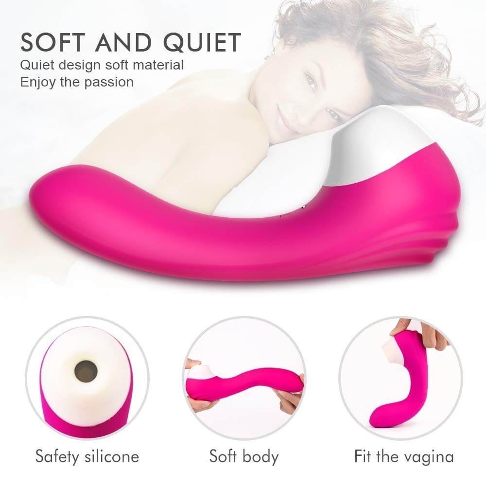 Savor – Air Pulse Clit Stimulator with Vibrating Dildo