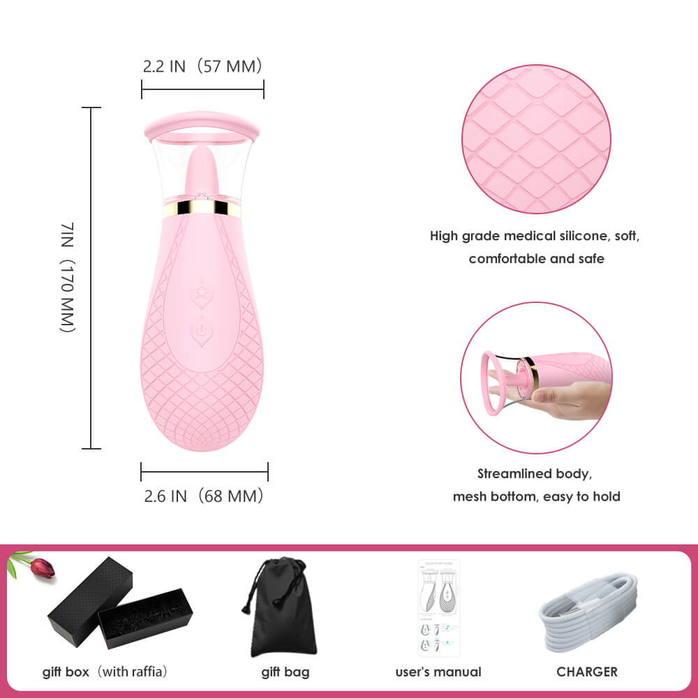 Scioness – Sucking and Licking Clitoral Stimulator