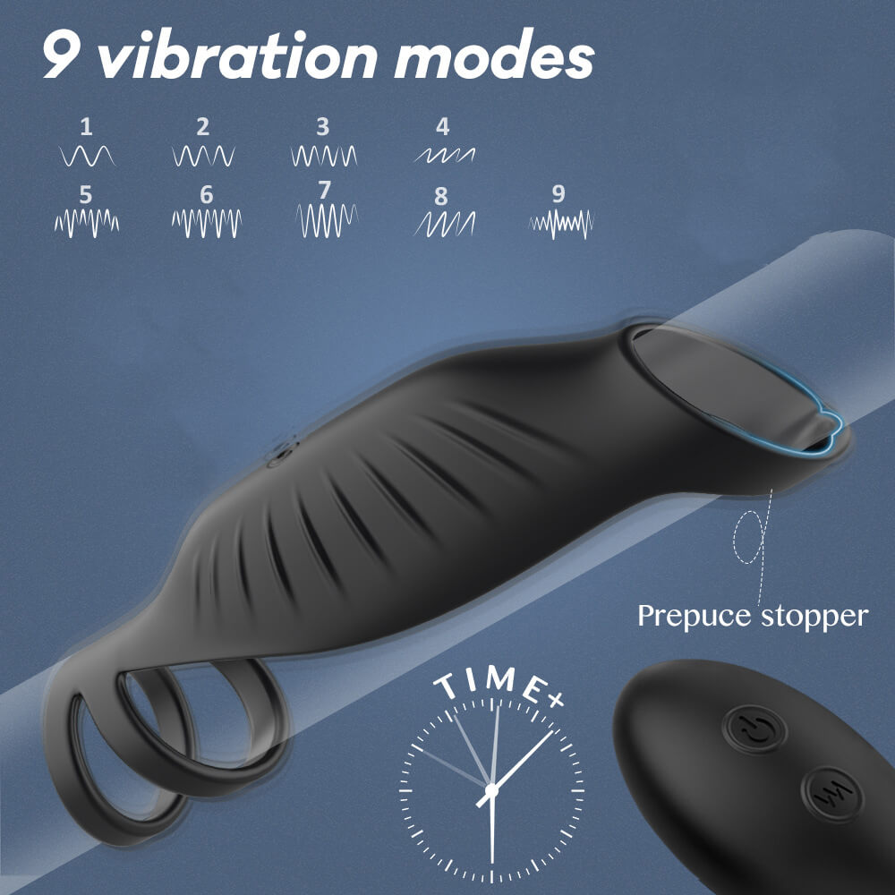 SemenSentry C 9 Vibrating Efficient Cock Ring