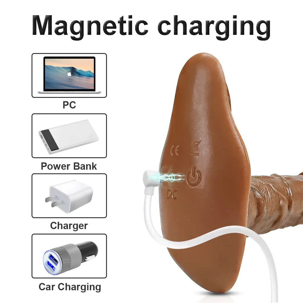 Shooter – Wearable Dildo Vibrator with Fast Thrusting Vibation and Heating