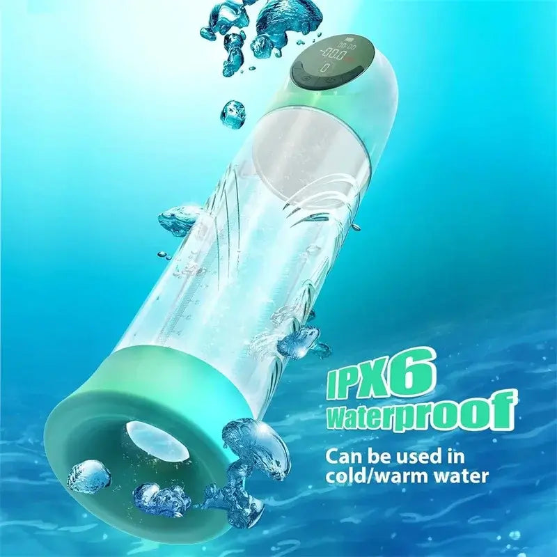Source C Electric Vacuum and Water Penis Pump with LCD Display