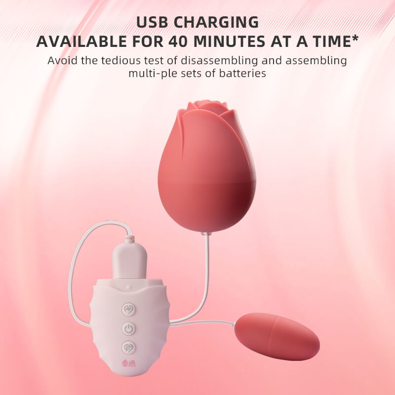 TRYFUN RIPPLE SERIES FLOWER LICKING VIBRATOR