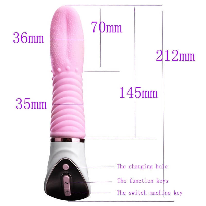 Tongue Demon – Heating Multi-function Tongue Vibrator