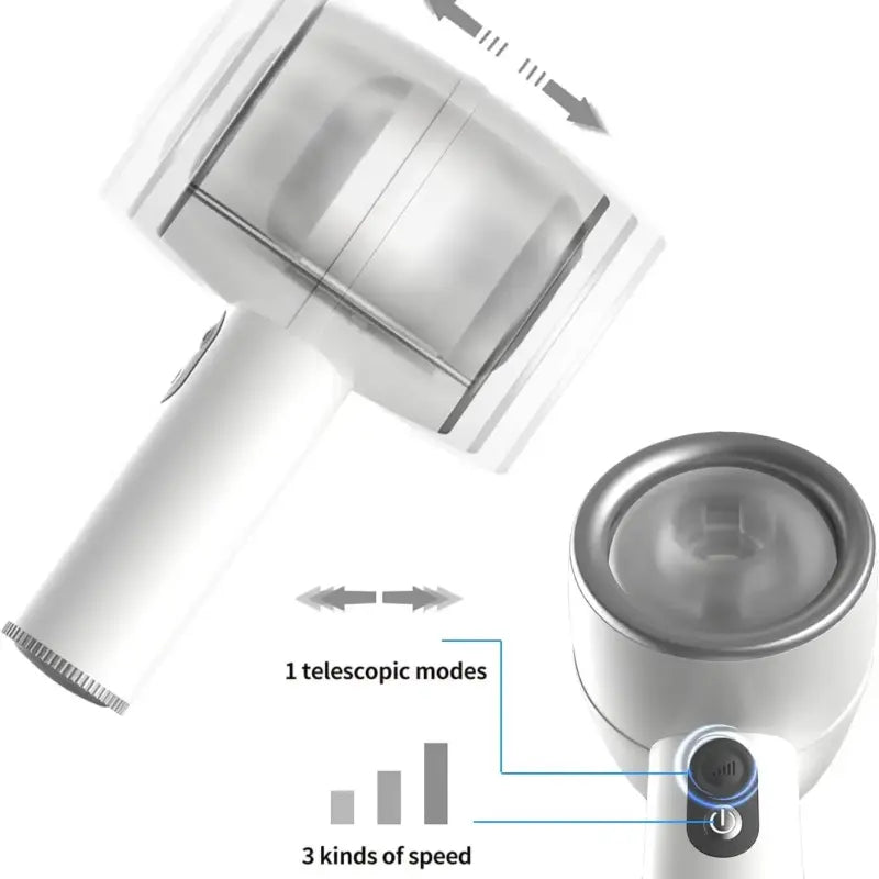 Trevor – 3 Thrusting Sucking Handheld Automatic Male Masturbator