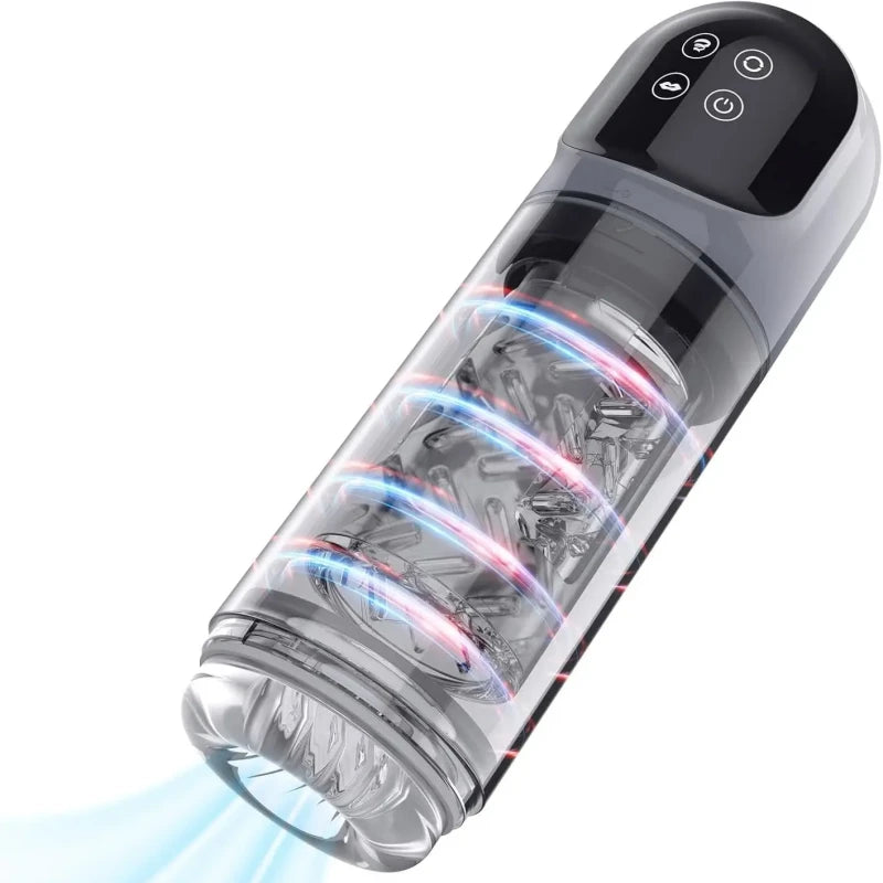 Ulysses – Automatic 7 Vibrating Sucking Rotation Tongue Licking Male Masturbator Blowjob Toy