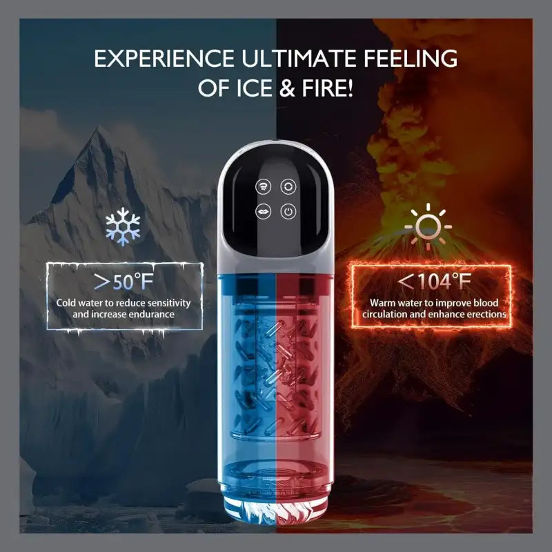 Ulysses – Automatic 7 Vibrating Sucking Rotation Tongue Licking Male Masturbator Blowjob Toy