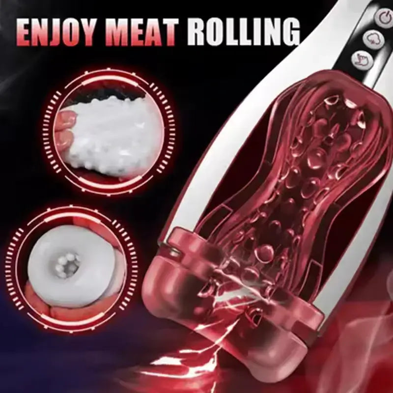 Valeria – 7 Suction Vibrations Voice Moans Masturbator Immersive Interaction Stroker