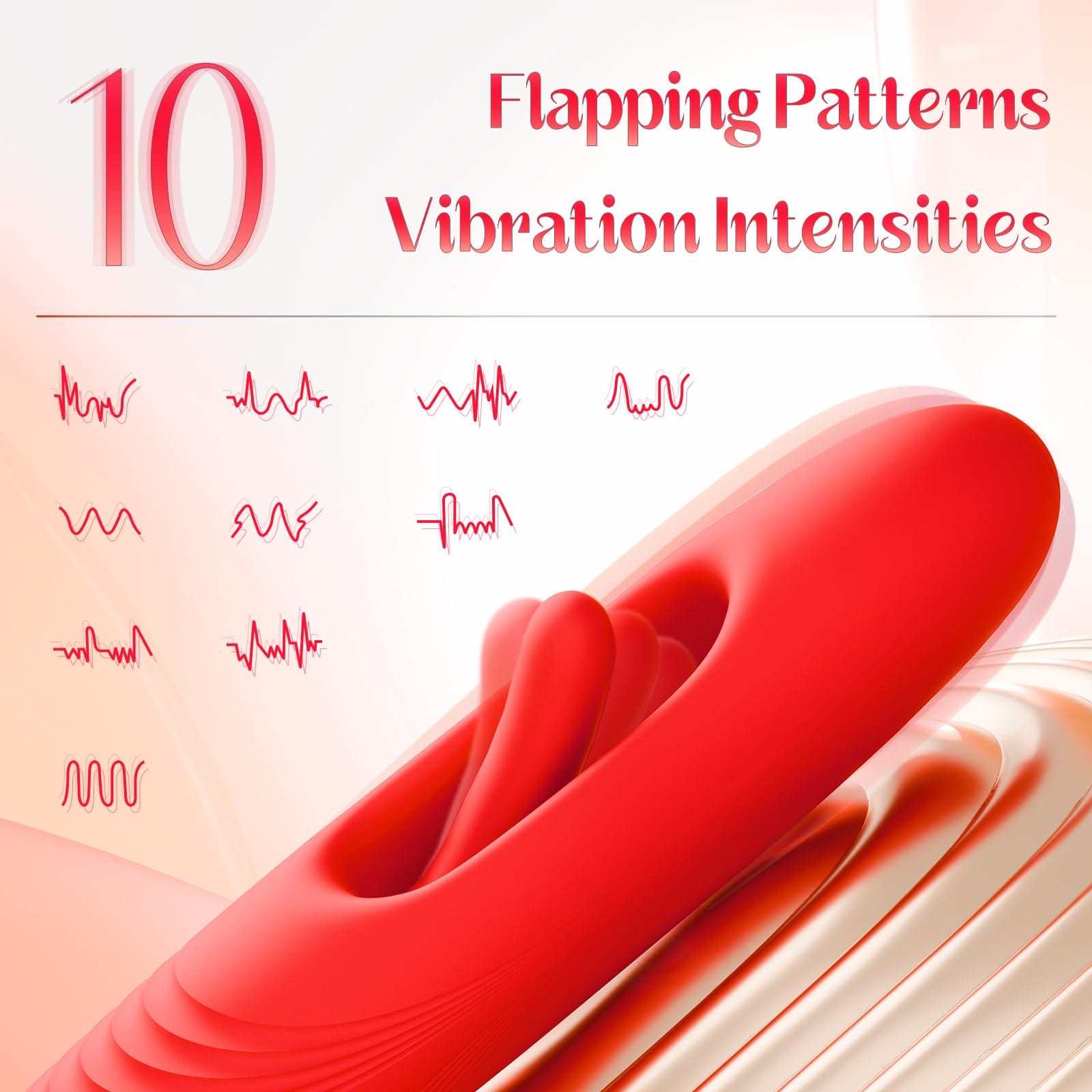 Aroselove - Rose Muncher Lip Tongue Suction Vibrator With Patting Dildo Vibrator - Aroselove