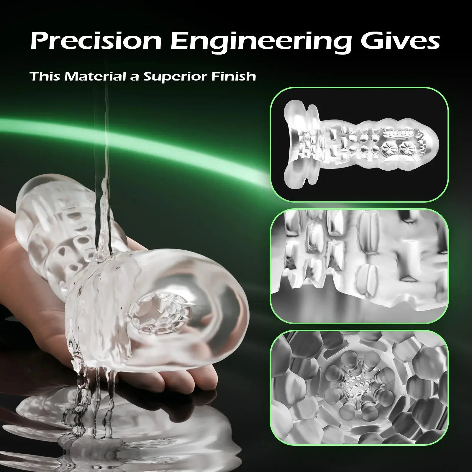 Victor – 9 Vibrating, 8 Thrusting Modes & 2 Heating Levels Male Masturbator