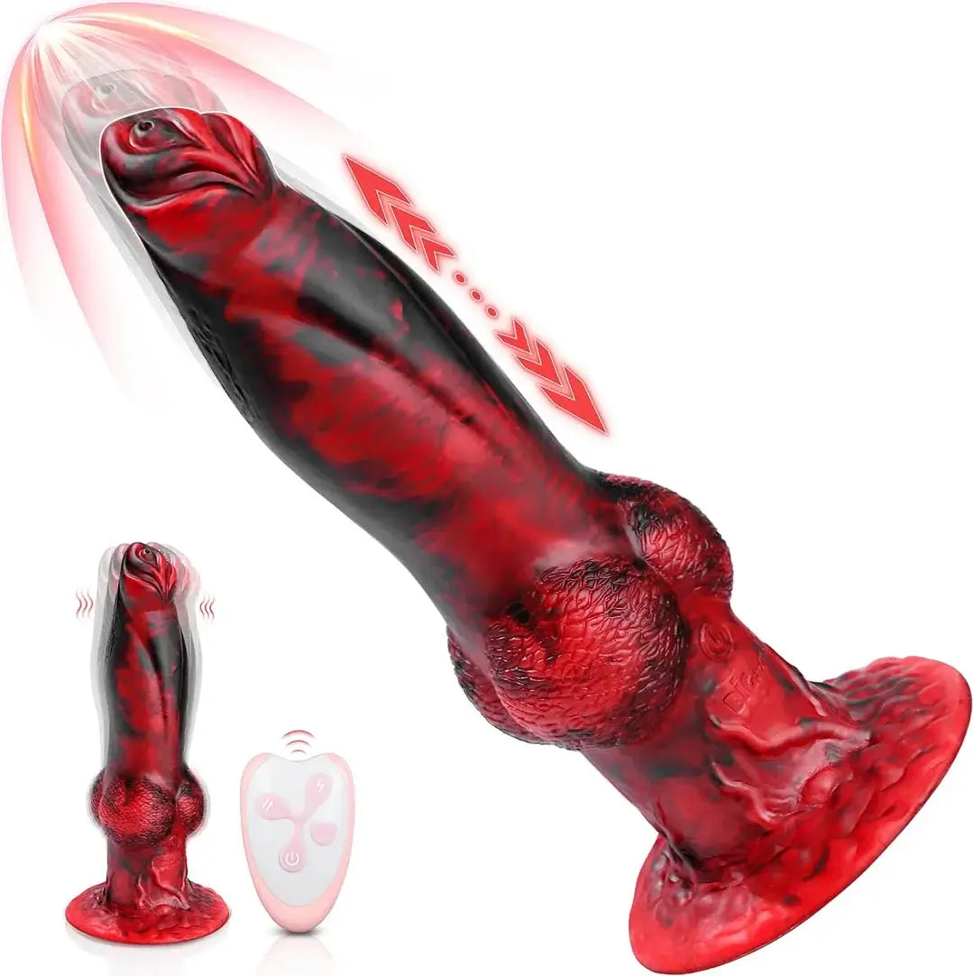 Wanda’s Dream 8 Thrusting&Vibrating&Swing Heating Big Dildo 7.3 Inch