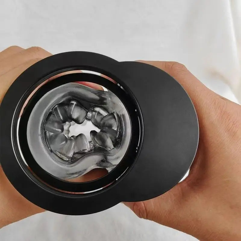 William Piston-Style Manual Thrusting & Squeezing Detachable Multifunctional Male Masturbator