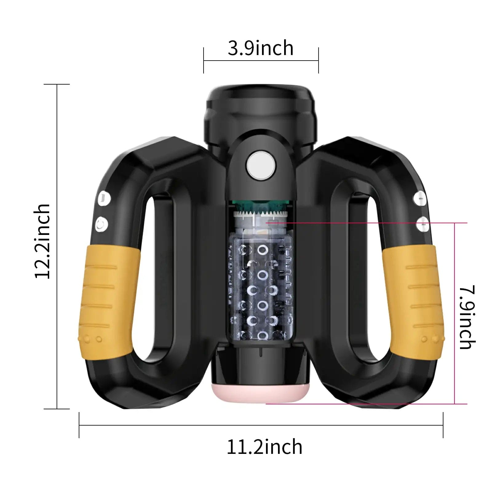 Aroselove - Hercules Grip Master Upgraded Fully Automatic Telescopic Rotating Masturbation Cup - Aroselove