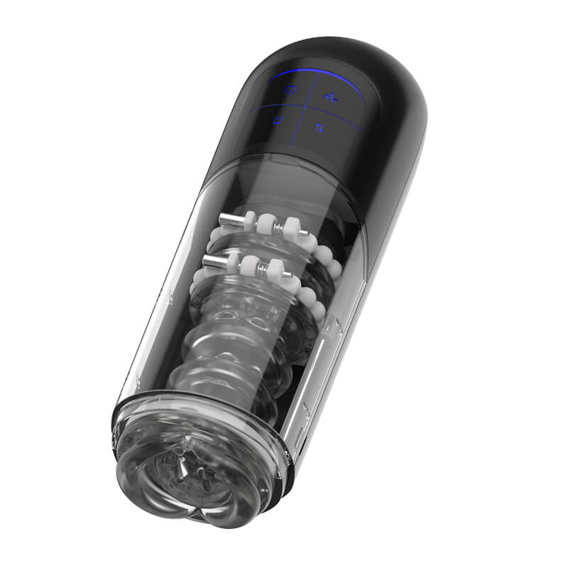 XT12 Waterproof Stroker Thrusting Vibrating Fast Charging