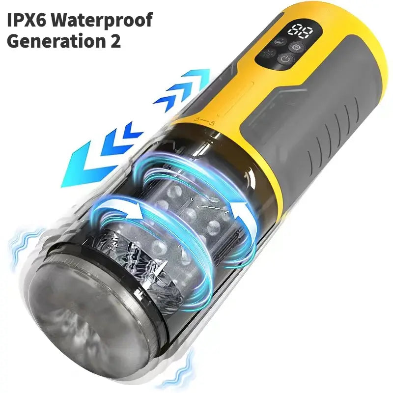 Zesty – Vibrating Thrusting & Rotating Automatic Male Masturbator