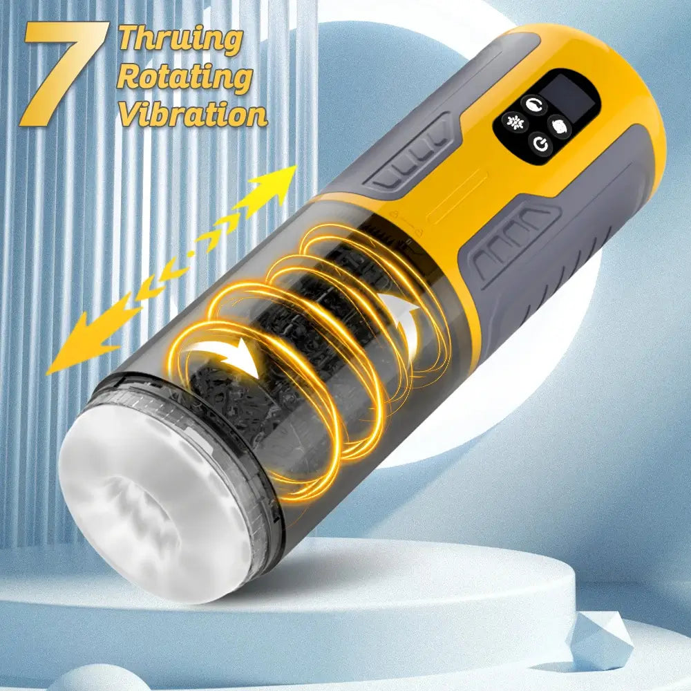 Zesty – Vibrating Thrusting & Rotating Automatic Male Masturbator