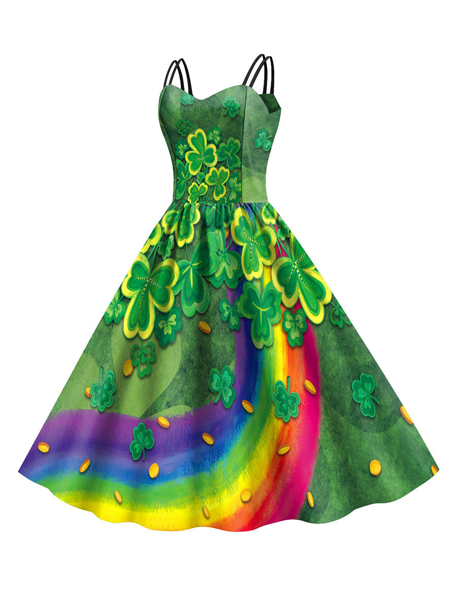 Sexy Clover Leprechaun Dress