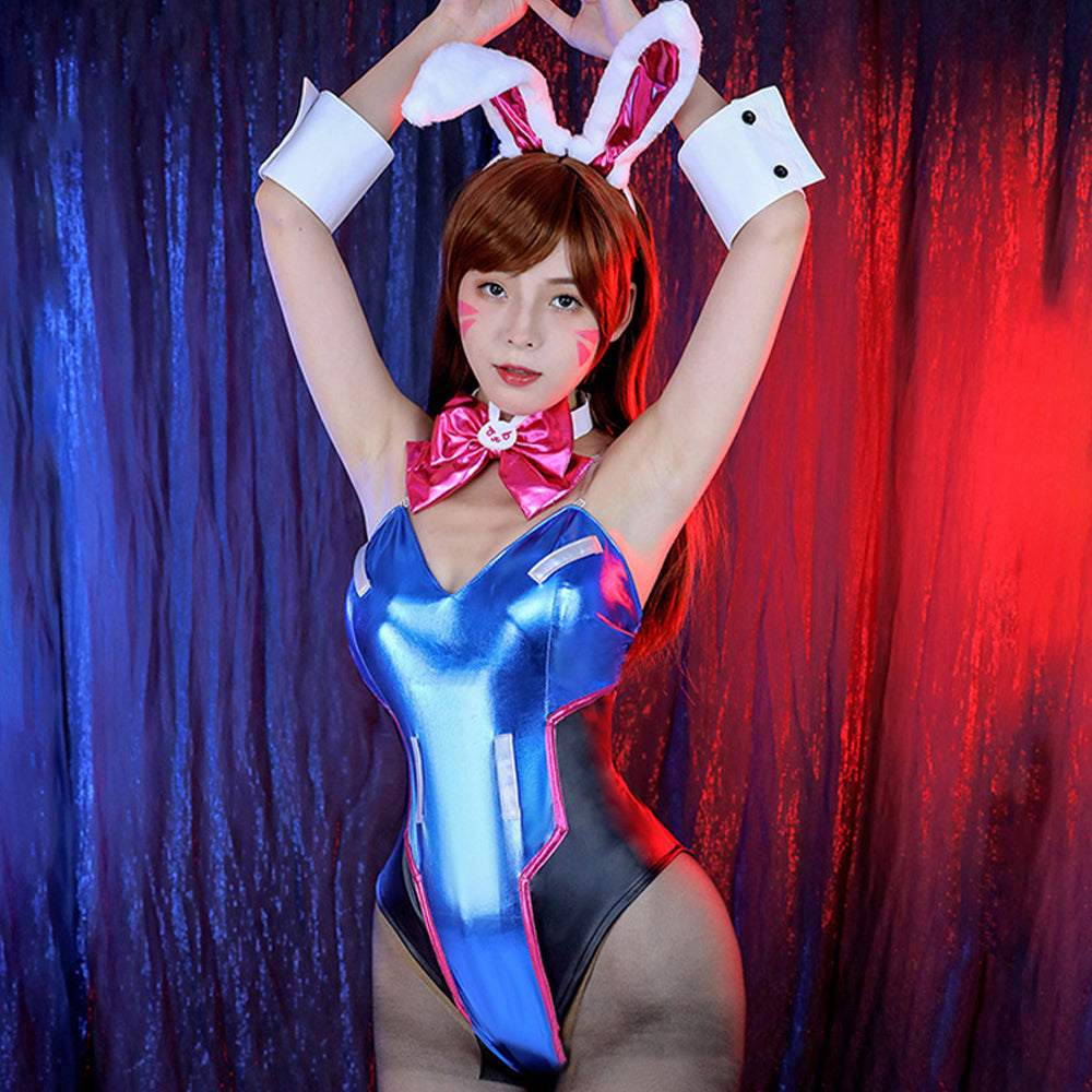 AROSELOVE Dva Bunny Hana Song Costume | Cosplay & Bunny Suit