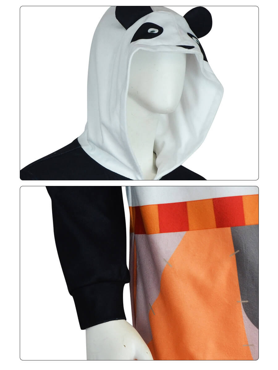 Anime Panda Cosplay Outfit for Adult