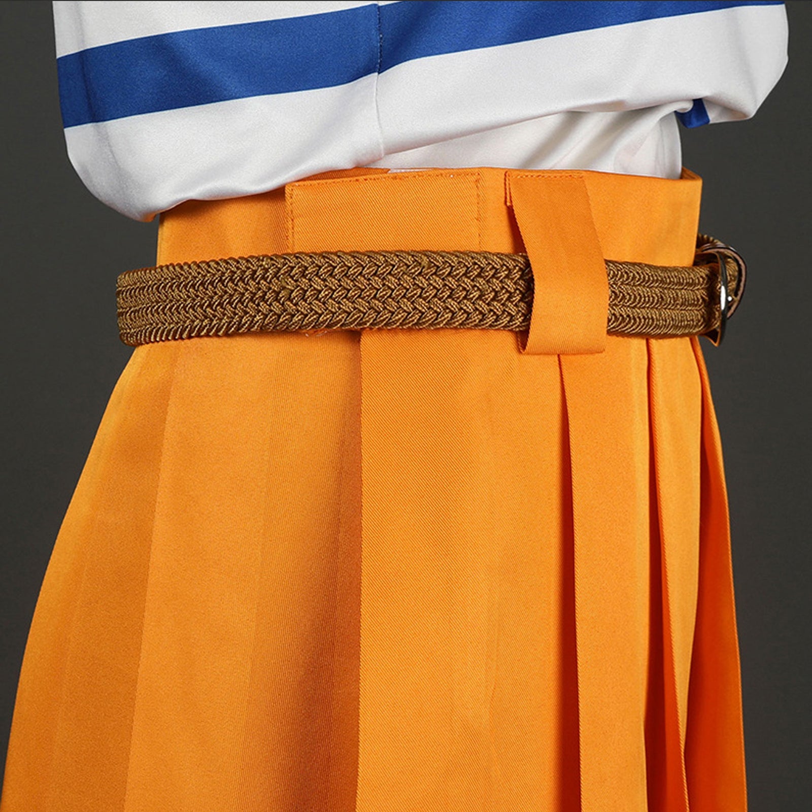 Japenese Anime Striped T-Shirt and Skirt