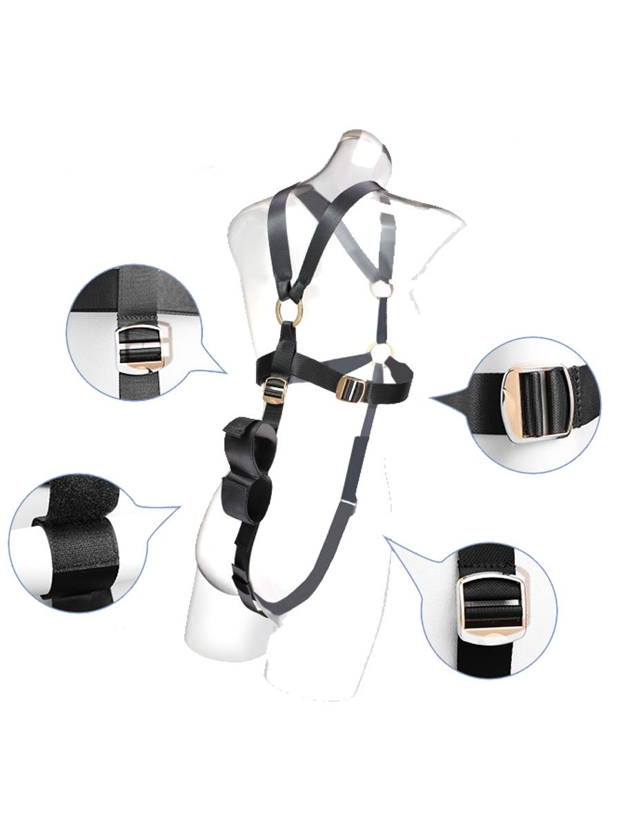 Adjustable Strappy One Piece Harness