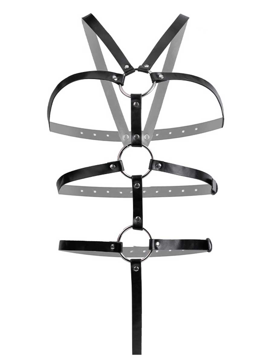 Men's PU Leather Harness