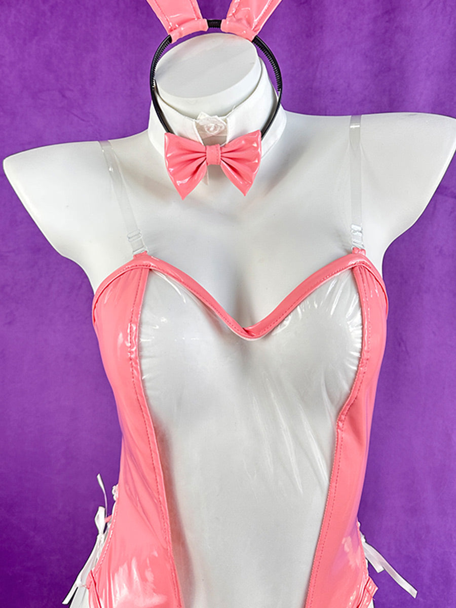 AROSELOVE Sexy Bunny Lingerie Set - Playful & Edgy Costume