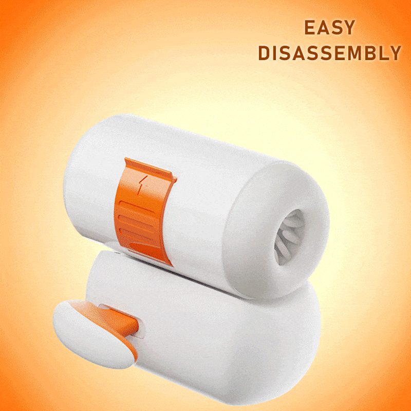 Aroselove - USB Type-C Rechargeable Male Masturbator with Heating Function and 7-Frequency Telescopic Movements - Aroselove