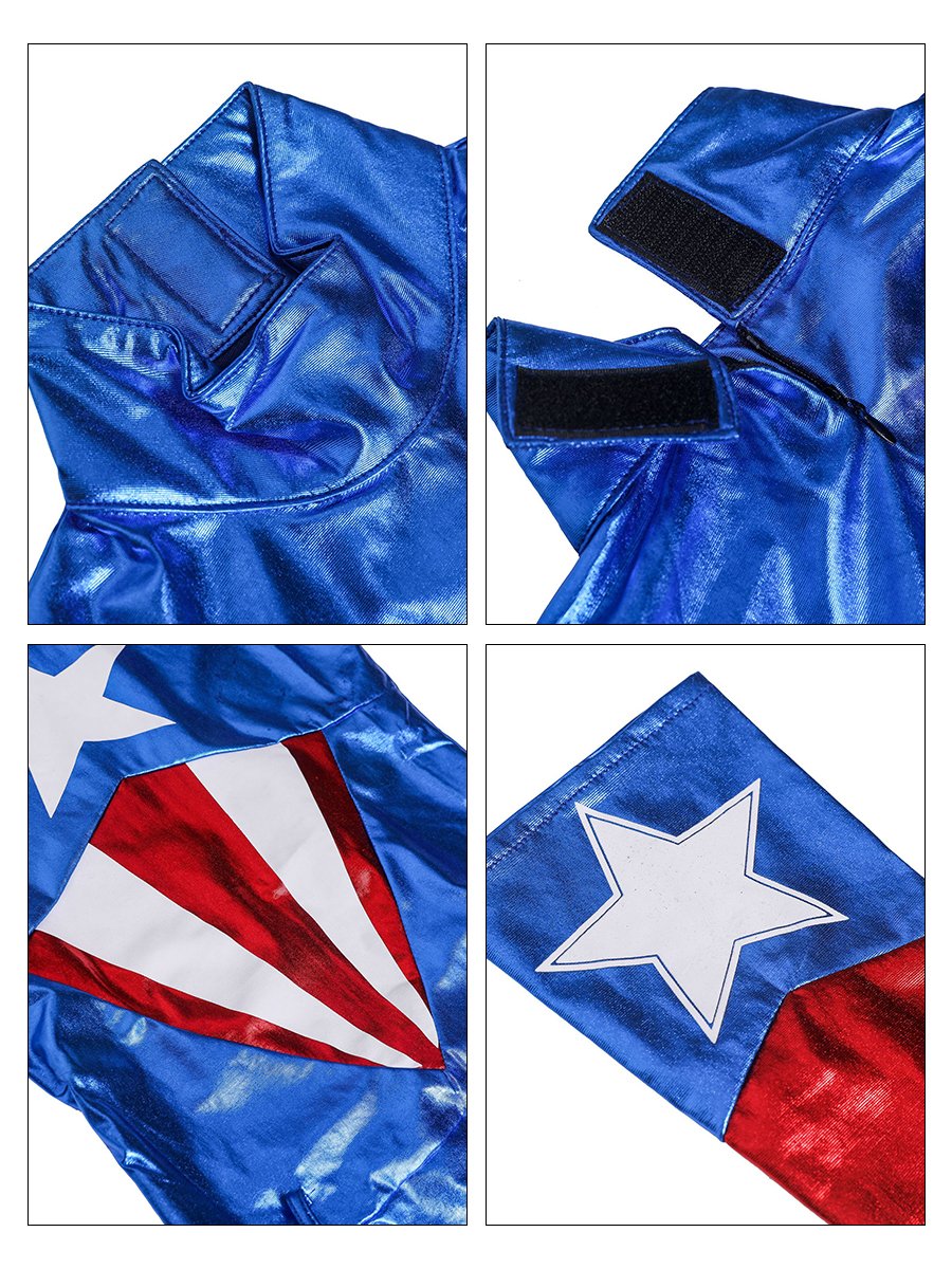 Metallic Super Captain Bodysuit