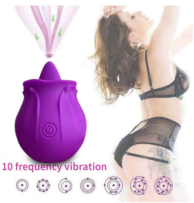 Rose Toy with Tongue - Aroselove