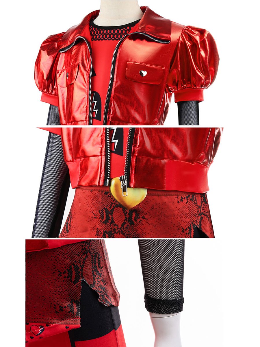 Girls Princess Red Costume