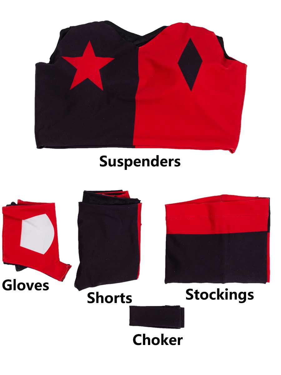 Anime Jester Cosplay Outfit