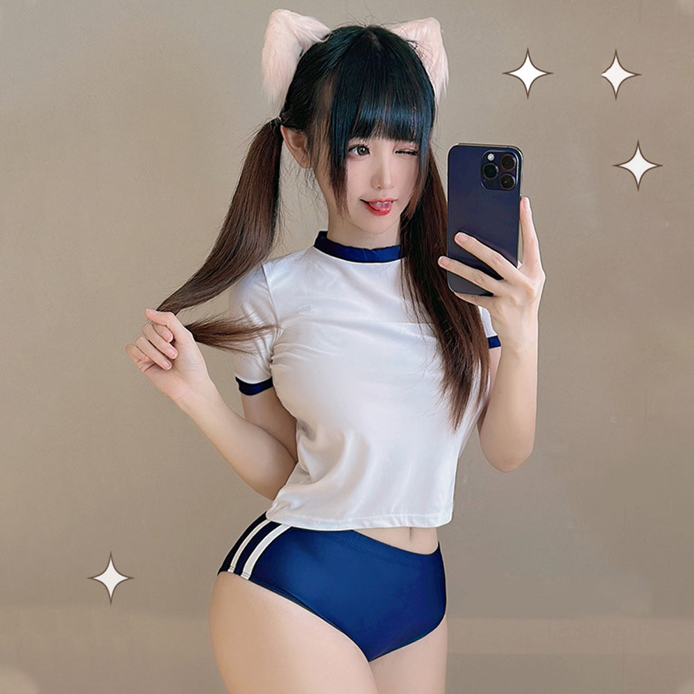AROSELOVE T-Shirt Bikini Set ¨C Chic & Comfy Summer Style