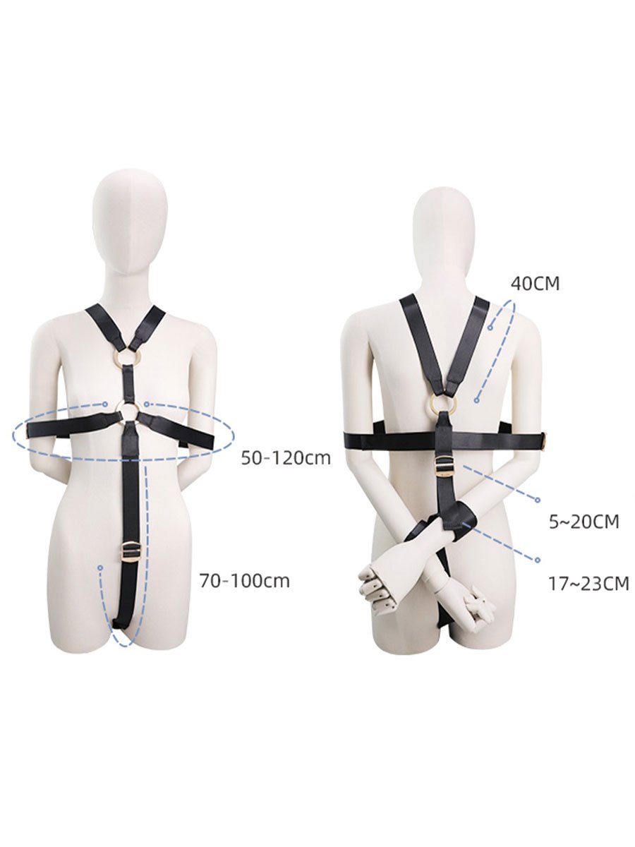 Adjustable Strappy One Piece Harness
