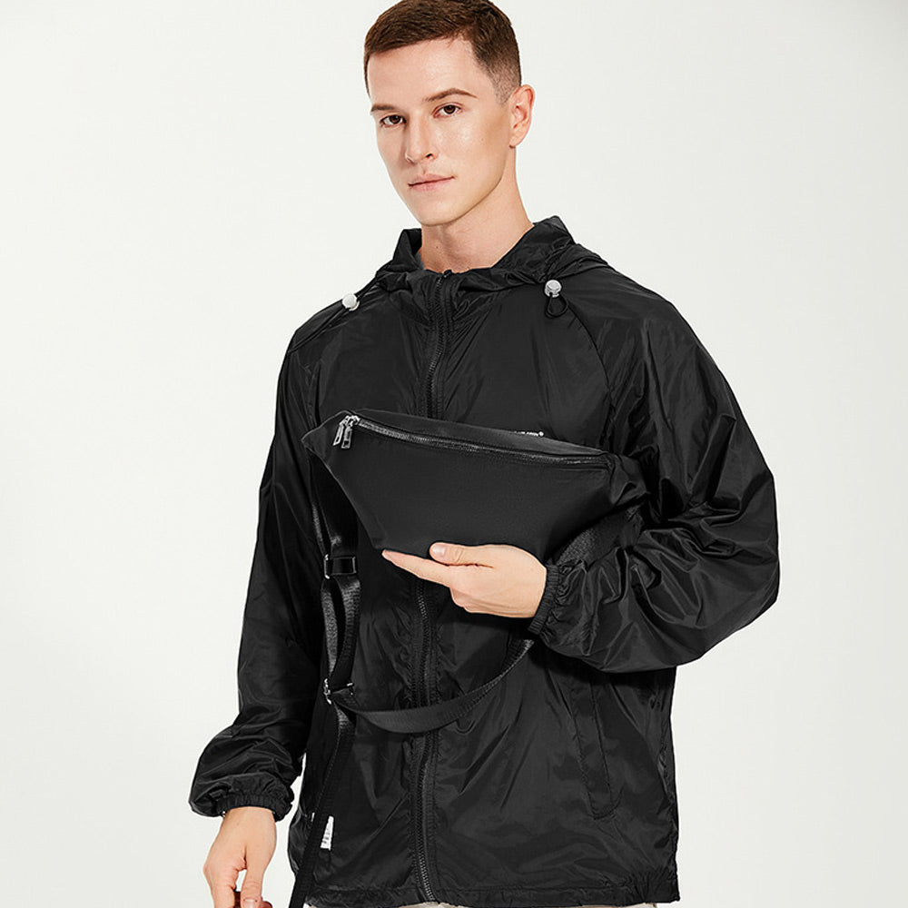 Men PU Leather Vest Outfit