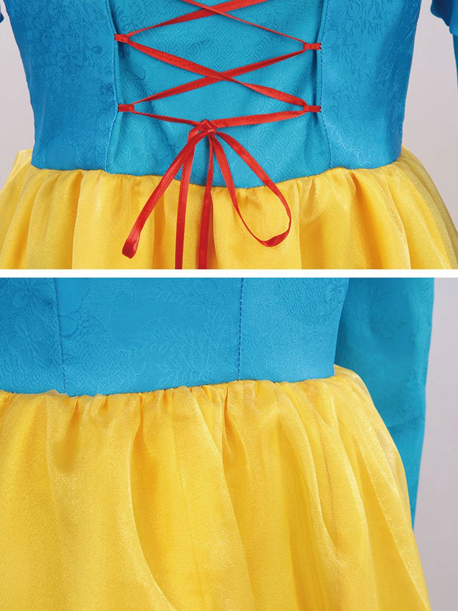 Classic Princess Snow Long Dress