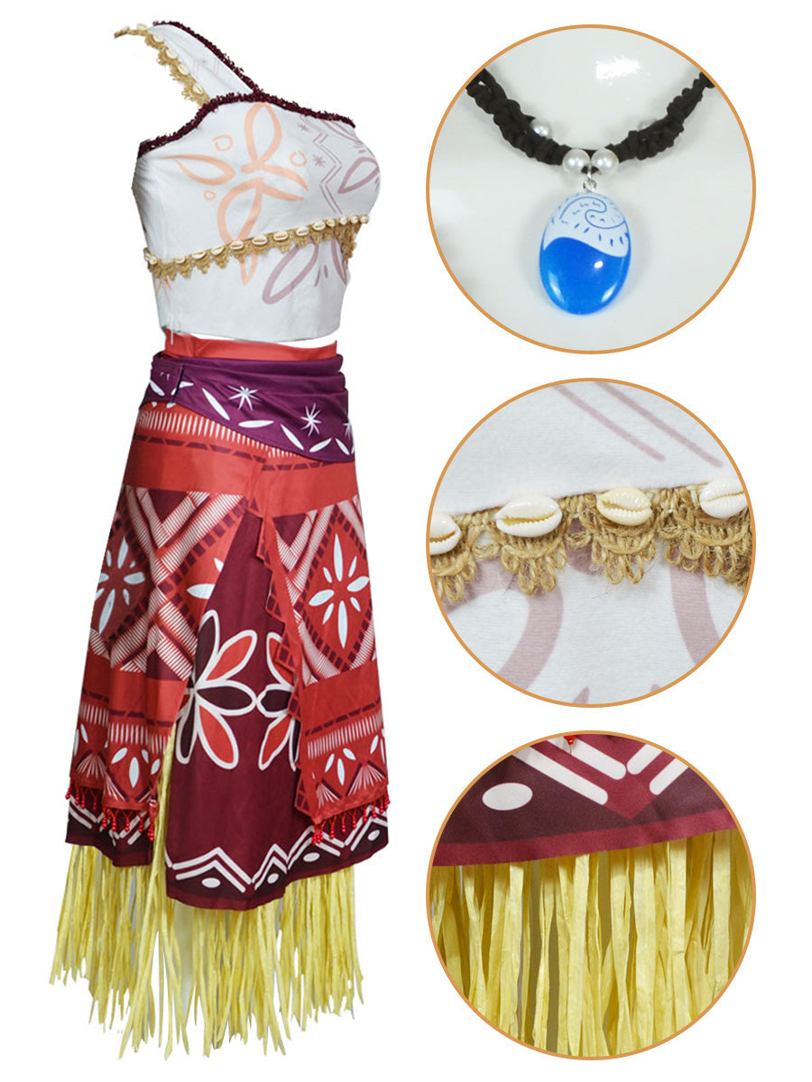 Anime Polynesian Princess Outfit