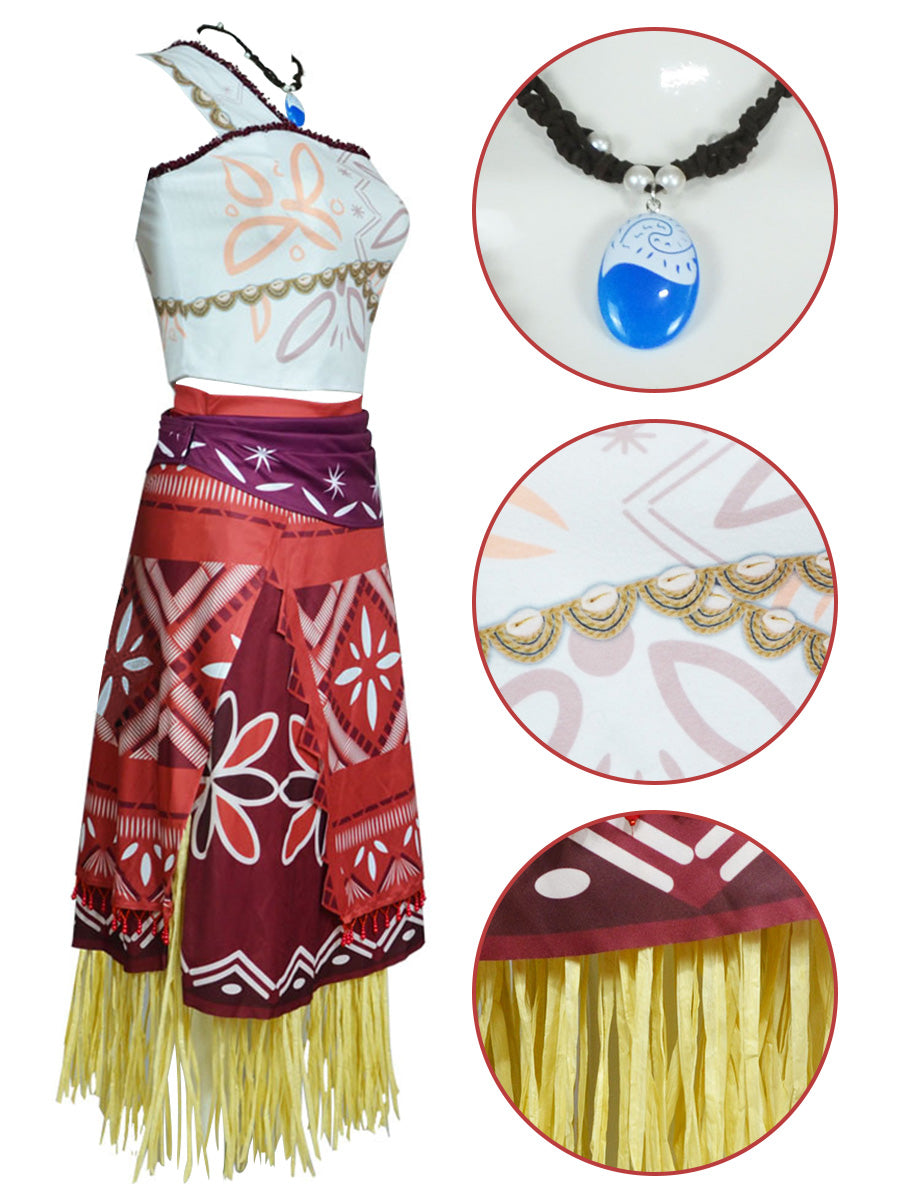 Anime Polynesian Princess Outfit