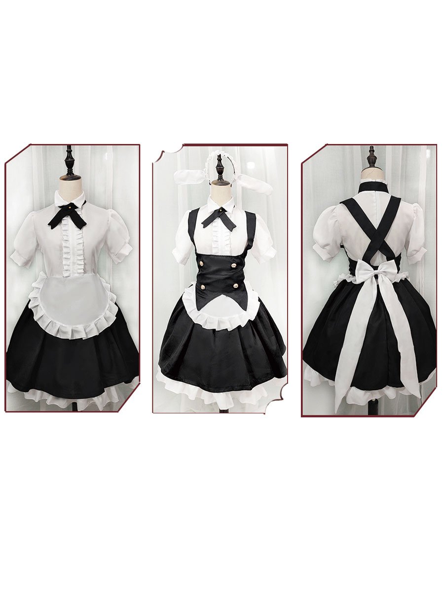 Japanese Maid Cosplay Outfit
